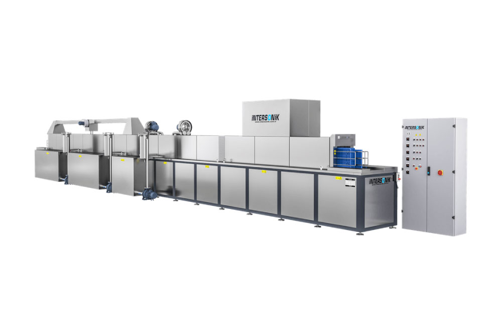 Conveyor Belt-Type Pressurized Parts Washing Tunnel